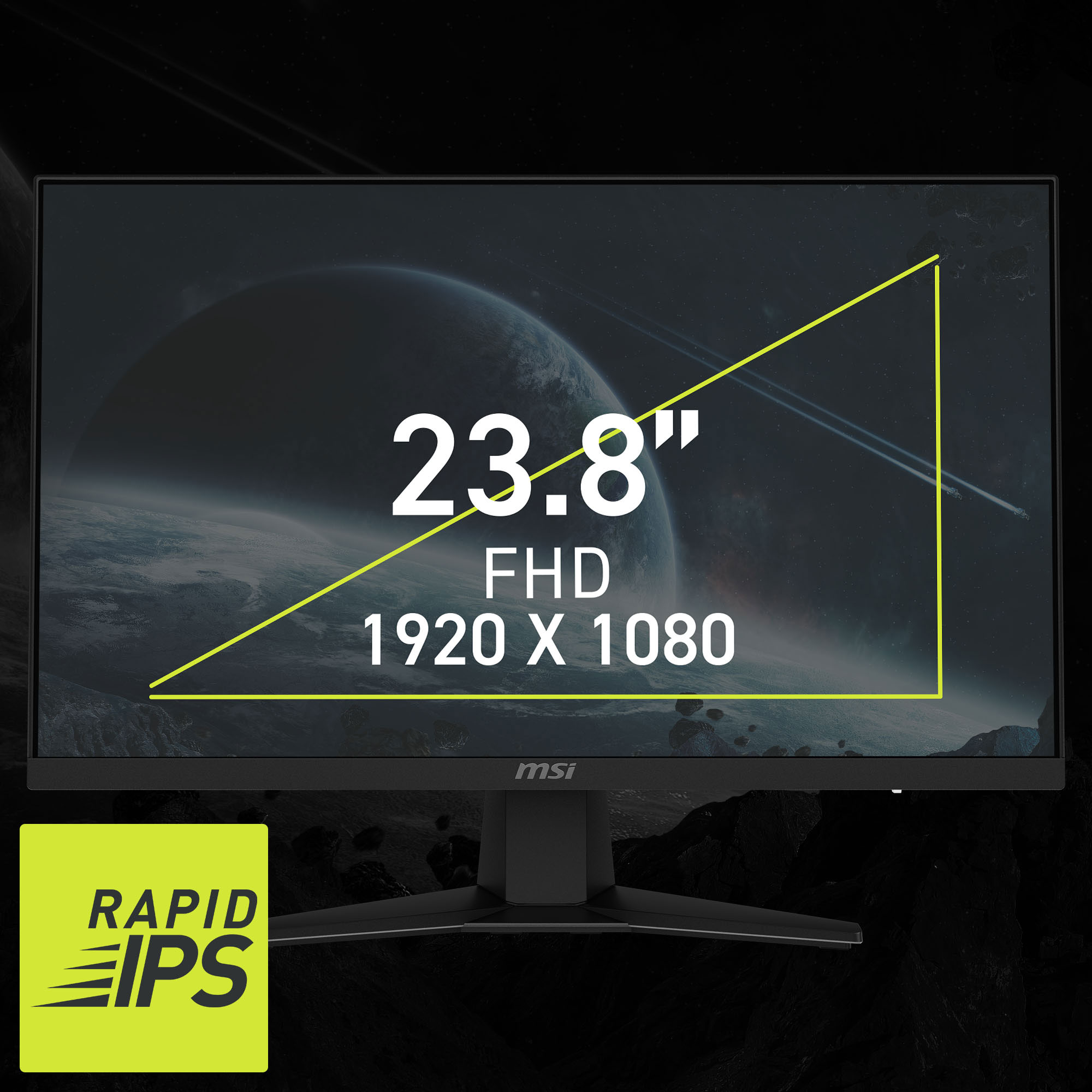 MSIゲーミングモニター 244F 23.8インチ200hz フルHD0.5ms Amazon.co.jp: 【Amazon.co.jp限定】 MSI ゲーミングモニター